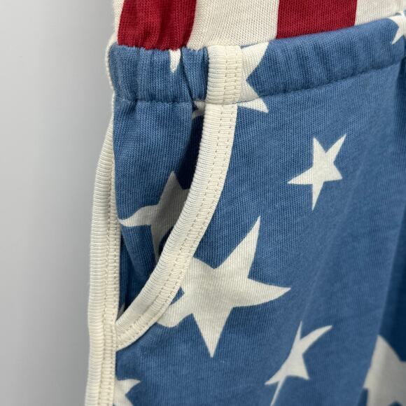 Junk Food romper women's small stars and stripes red white blue sleeveless USA - Picture 5 of 7